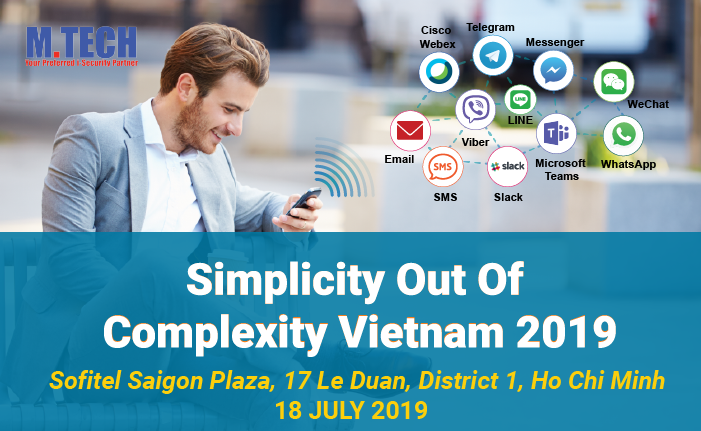 Simplicity Out Of Complexity Vietnam 2019 - Ho Chi Minh