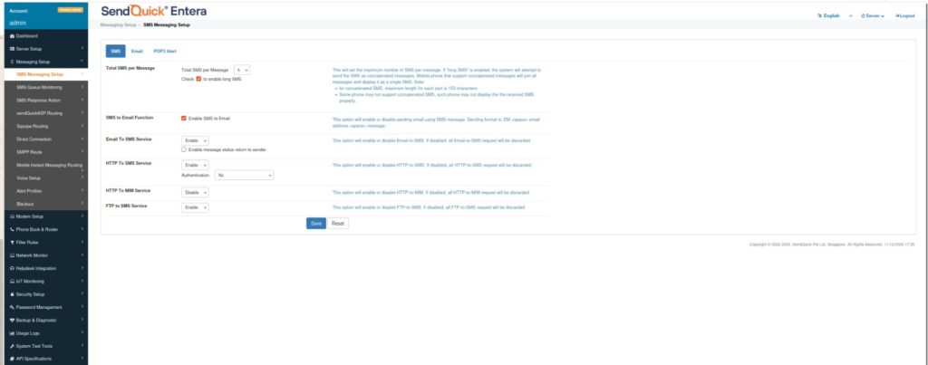 SendQuick Entera: Secure Messaging Gateway | SendQuick