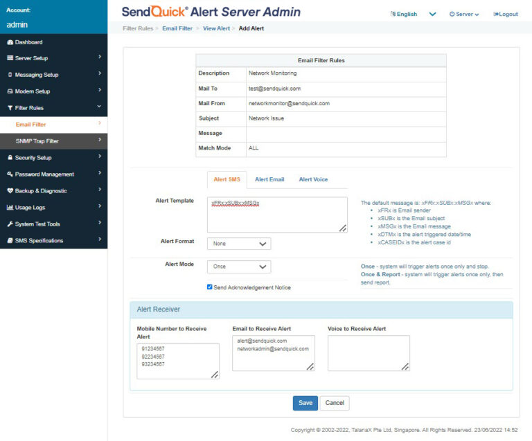 SendQuick Alert | Instant IT Alerts & Incident Notifications