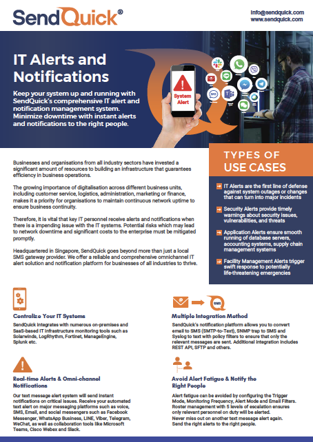 Read more about the article IT Alerts and Notifications