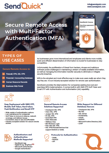 Read more about the article Secure Remote Access with Multi-Factor Authentication (MFA)