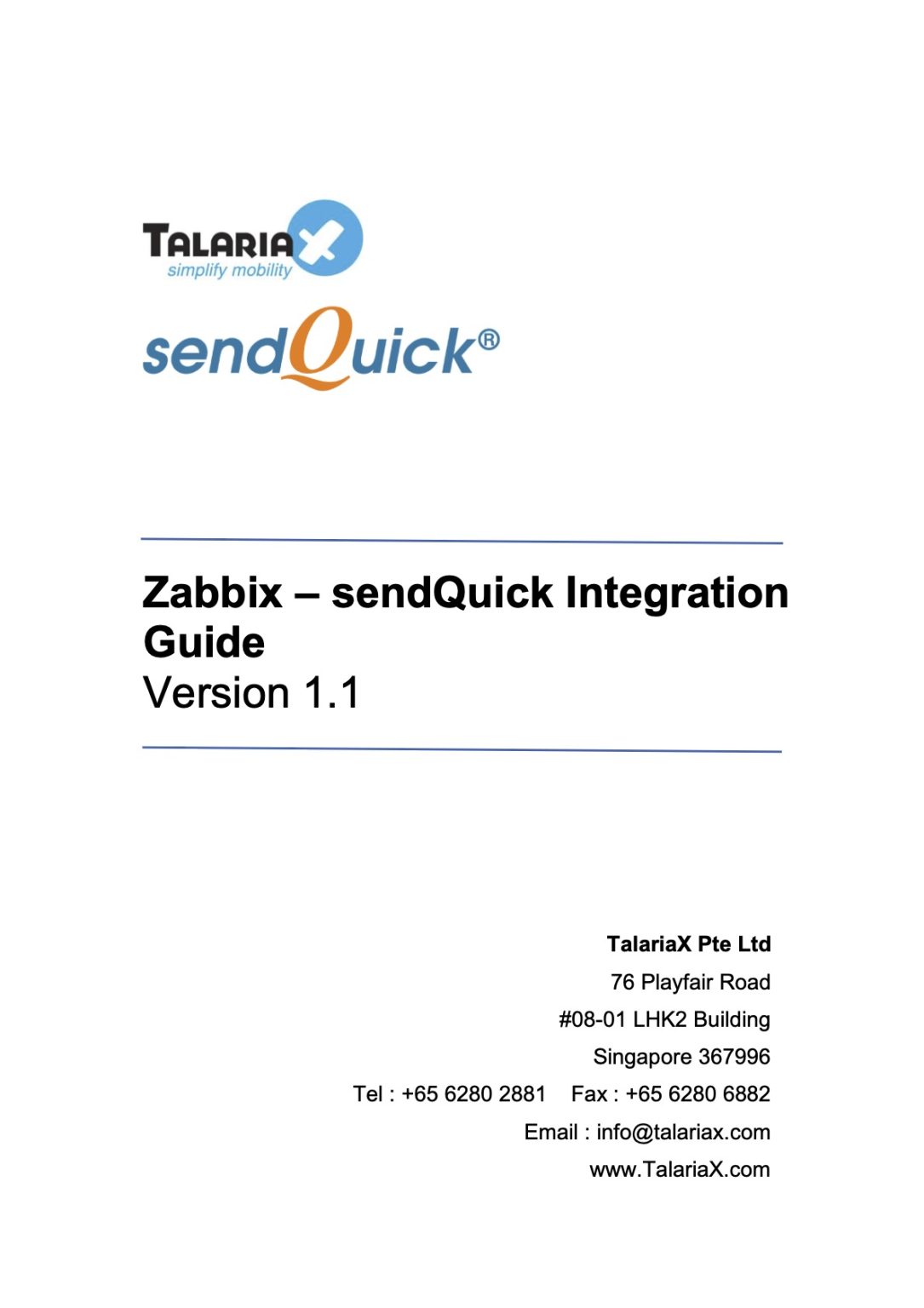 Partner Integration Manual for SMS Messaging | SendQuick